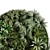 Designer Circle Wall Plant Frame 3D model small image 6