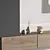 Modern TV Wall Mount Set 3D model small image 3