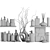 Title: Modern Bathroom Accessories SetV26 3D model small image 6