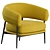 Contemporary Nena Armchair by Zanotta 3D model small image 2