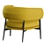 Contemporary Nena Armchair by Zanotta 3D model small image 7