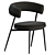 Modern Set of Nena Chairs 3D model small image 1