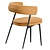 Modern Set of Nena Chairs 3D model small image 7