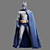 30cm Batman DC Comics Figure 3D model small image 2