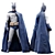 30cm Batman DC Comics Figure 3D model small image 3