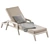 Modern Outdoor Chaise with Sleek Design 3D model small image 2