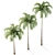 Tropical Christmas Palm Tree Model 3D model small image 2