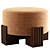 Modern Low Stool by DOME 3D model small image 1