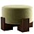 Modern Low Stool by DOME 3D model small image 3