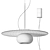 Modern Minimalist Glass Pendant Light 3D model small image 5