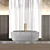Modern Wood Hallway Composition 3D model small image 3