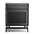Louisiana Nightstand Furniture Compact Design 3D model small image 2