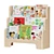 Montessori Wooden Kids Bookshelf 3D model small image 1