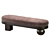 Elegant Banquette BRERA by Cazarina 3D model small image 6