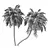 Tropical Palm Tree Home Decor 3D model small image 4