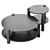 LUNDEN Modern Coffee Accent Tables 3D model small image 7