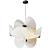 Elegant Scallop Pendant Light 3D model small image 2