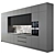Modern Island Kitchen 3D Model 3D model small image 1