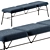  Chic Fabric Bench by Et al 3D model small image 4