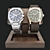 Premium Decor Set with Watches 3D model small image 3