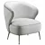 Modern Jeanne Boucle Armchair Soho 3D model small image 6