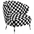 Modern Jeanne Boucle Armchair Soho 3D model small image 7