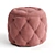 Luxury Ottoman Footstool JEAN 3D model small image 2