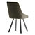 Modern Dining Chair Theo Collection 3D model small image 4