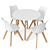 Fran-4 Chair + Target Round Table 3D model small image 2