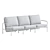 Modern Outdoor Sofa Model Corona 3D model small image 3