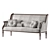 Elegant Chairish Sofa Art 6958 3D model small image 3