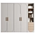 Modular Kids Furniture Set 220 3D model small image 1