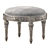 Elegant Curved Bench Sculpture 3D model small image 3