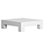 Brown Faux Horn Coffee Table 3D model small image 3