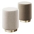 Camden Brass Base Stool 3D model small image 1