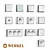 Gallant Werkel White Switches 3D model small image 1