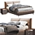 Perdormire Osaka Bed Set 3D model small image 1