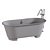 Luxury Chelsea Freestanding Bath 3D model small image 3