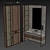 Designer Bathroom Furniture Set 3D model small image 2