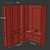 Designer Bathroom Furniture Set 3D model small image 3