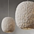 Sleek Navicula Pendant Light 3D model small image 2