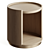 Title: YVES Bedside Table Elegance 3D model small image 1