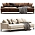 Elegant RITZ Sofa 2017 Model 3D model small image 2