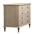 Rustic Oak 8-Drawer Dresser 3D model small image 3