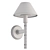 Riveted Wood Sconce: Radford Inspiration 3D model small image 3