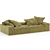 Baxter Miami Beach Sofa 3D model small image 3