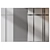 Versatile Wood and Fabric Wall Panels 3D model small image 3