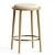 Luxury Oak Boucle Bar Stool 3D model small image 1