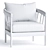 Elegant Augusta Armchair, Handcrafted Comfort 3D model small image 5