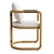 Teak Armchair Cushions by Restoration Hardware 3D model small image 5